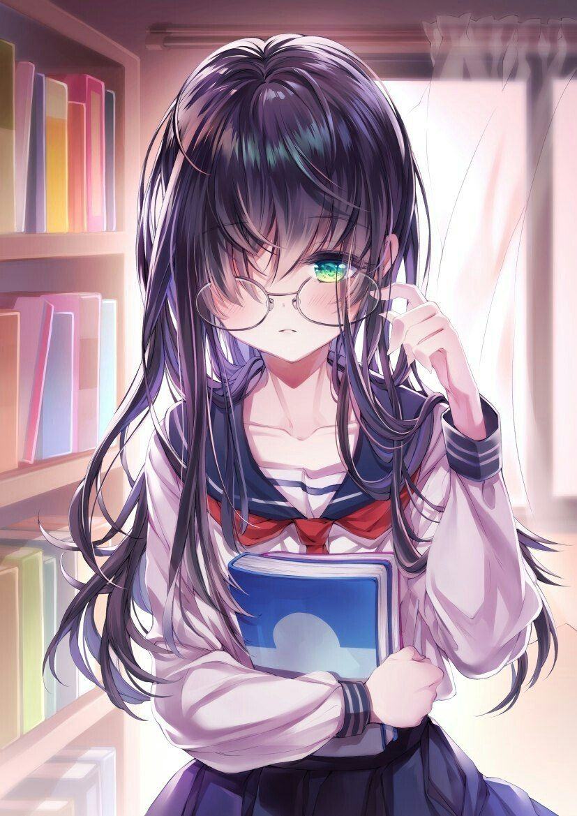Cô gái anime xinh nhất với cặp kính đẹp nhất