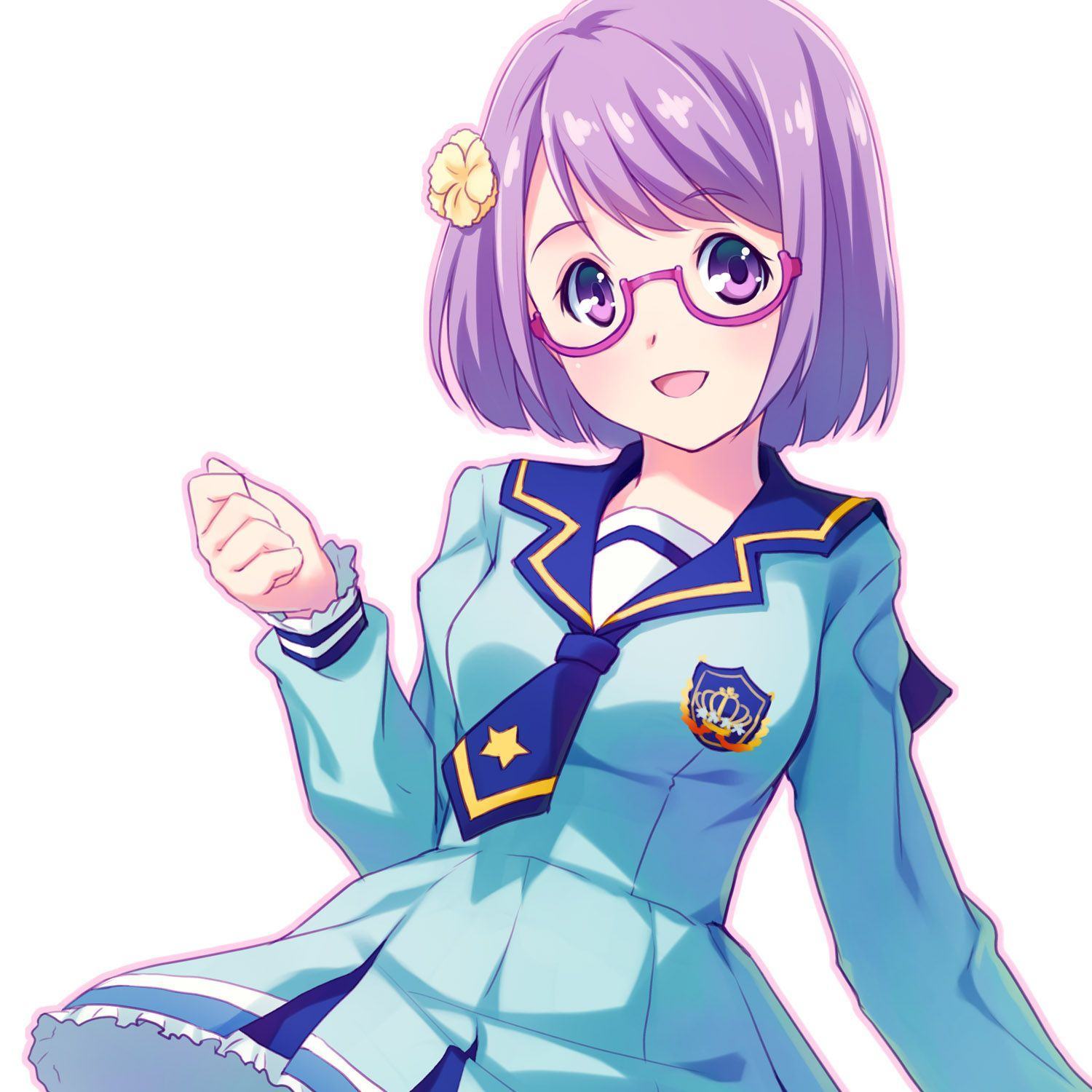 Những cô gái đeo kính dễ thương trong anime