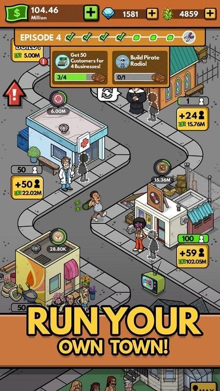 Cheech và Chong Bud Farm mod apk