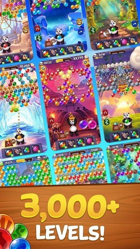 Apk mod Bubble Shooter Panda Pop