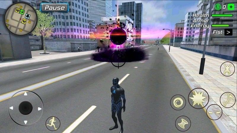 Tải xuống bản mod Black Hole Hero