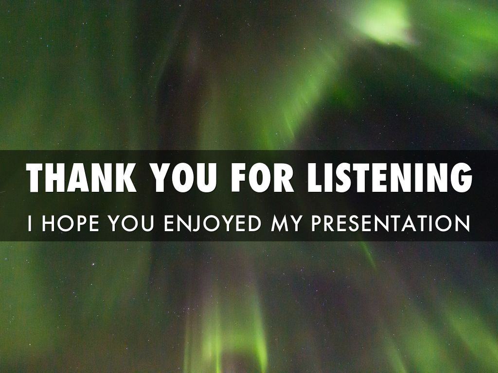 Thank You For Listening hình ảnh đơn giản mà đẹp