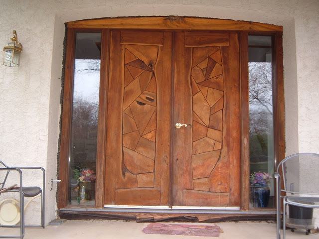 Mẫu cửa gỗ đẹp độc đáo