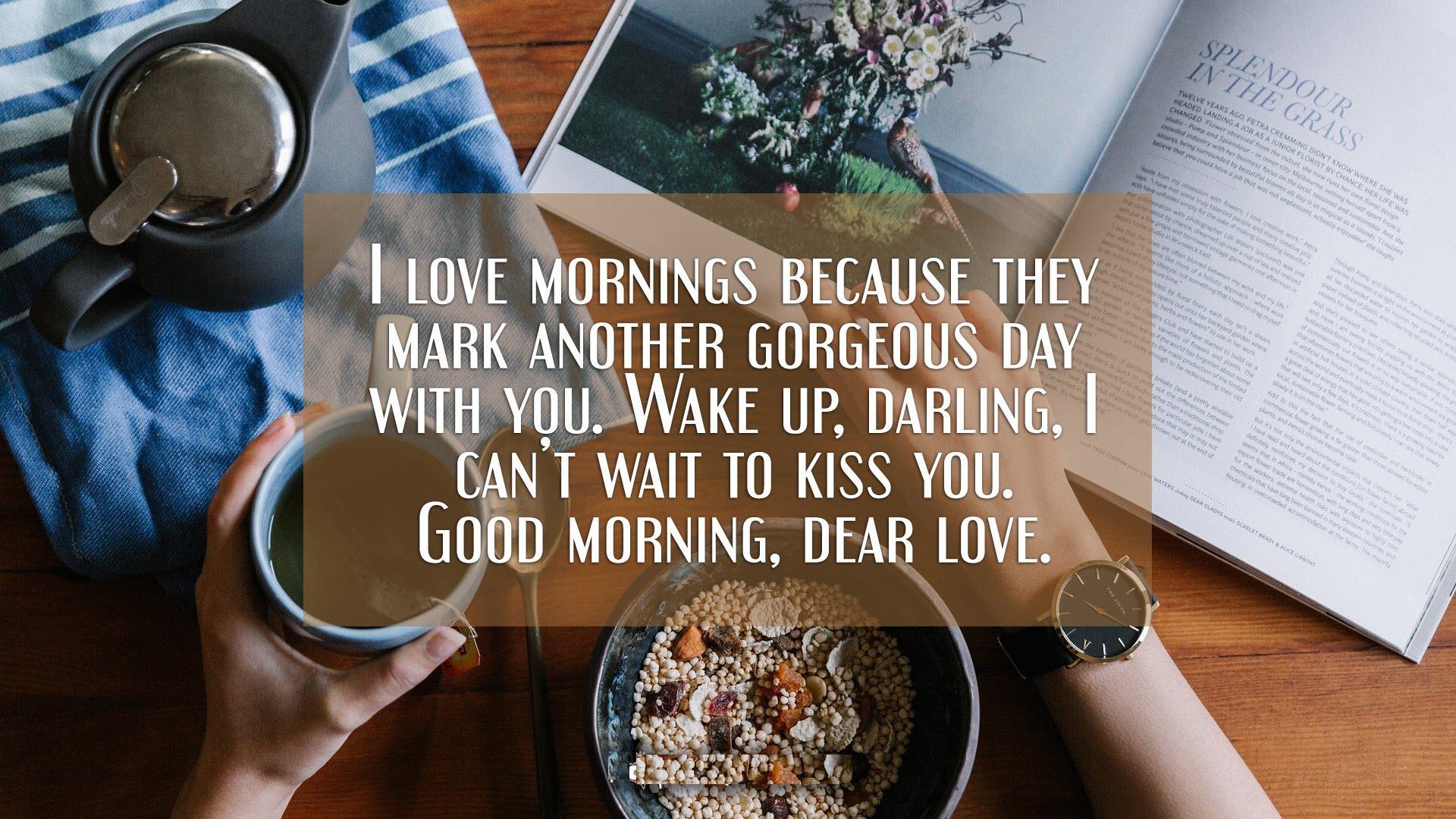 tình yêu buổi sáng