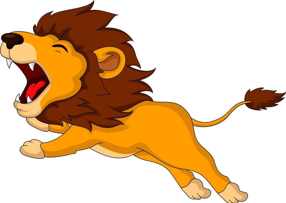 Hình ảnh sư tử hoạt hình