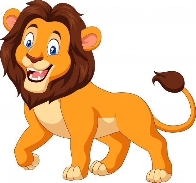 Hình ảnh sư tử hoạt hình