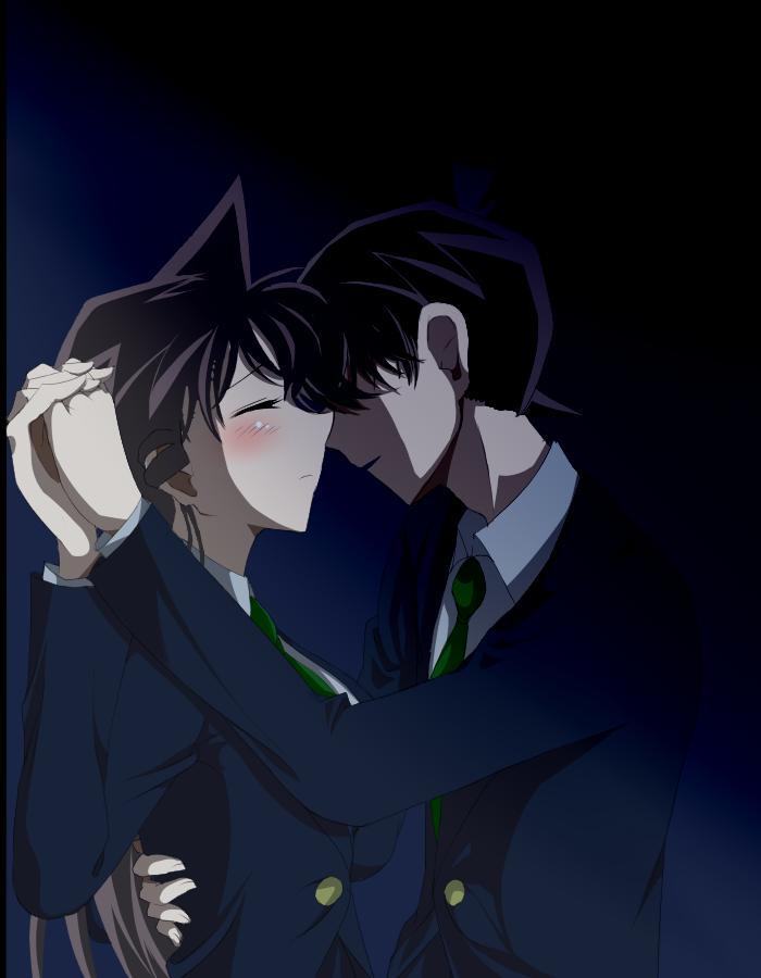 Shinichi hôn Ran