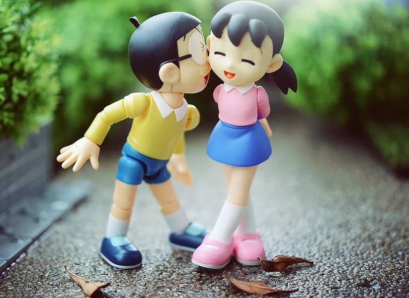 Hình ảnh đẹp của xuka với nobita