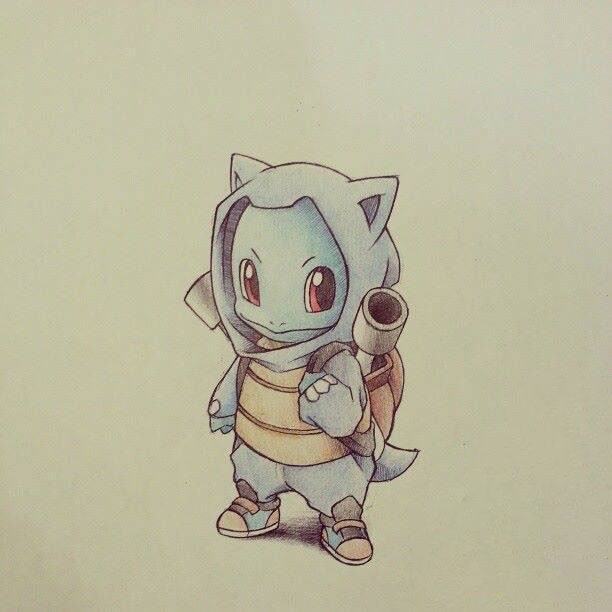 vẽ pokemon chibi