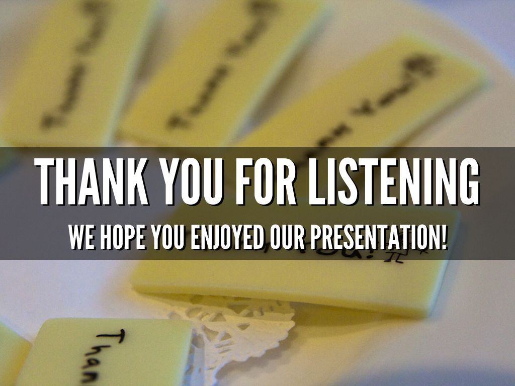 Cảm ơn bạn đã lắng nghe PowerPoint