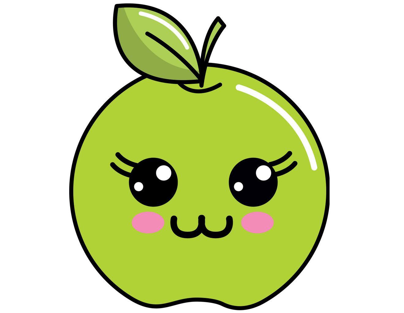 Hình ảnh những quả táo dễ thương