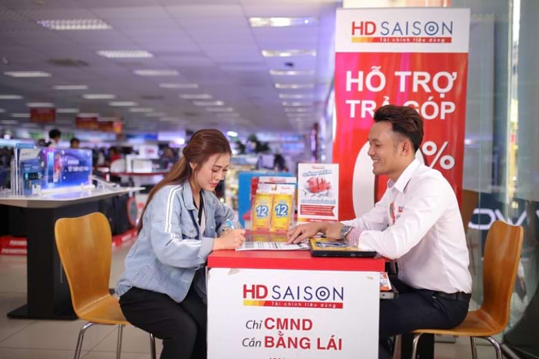 Vay trả góp hàng tháng chỉ cần CMND