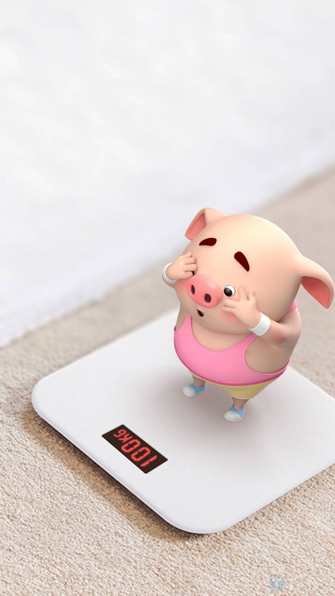 Hình nền con lợn năm mới cho điện thoại
