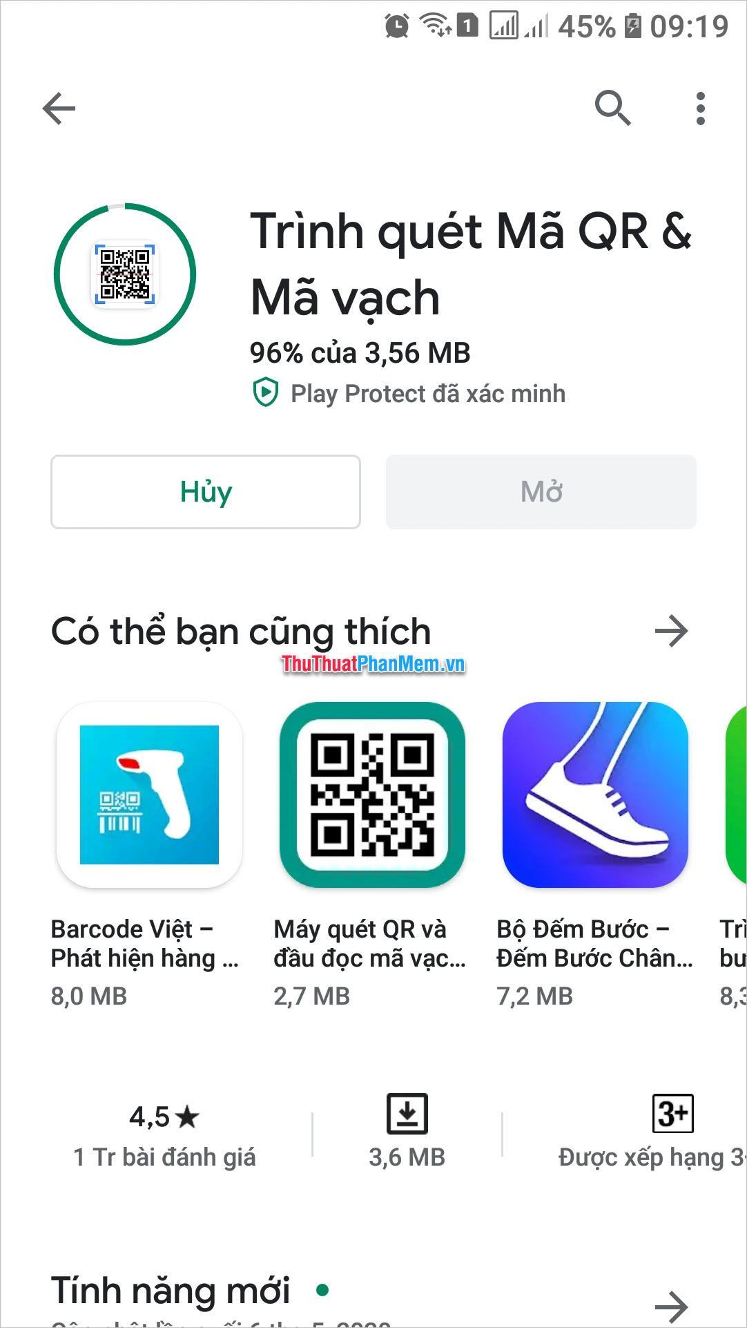 Chấp nhận quyền của Máy ảnh