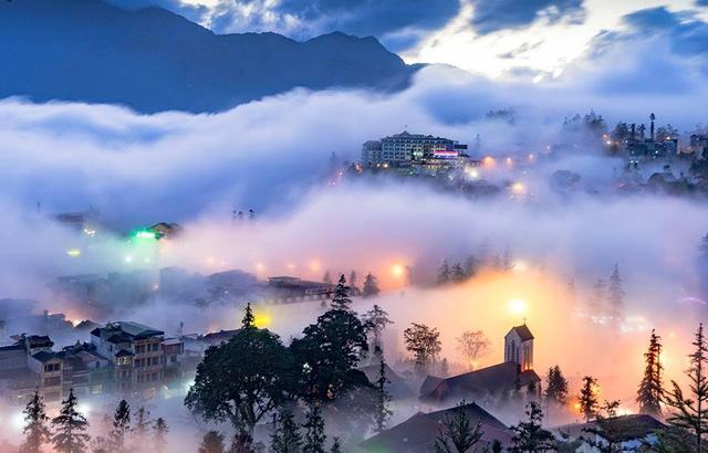 Hình ảnh Sapa - thị trấn trong sương