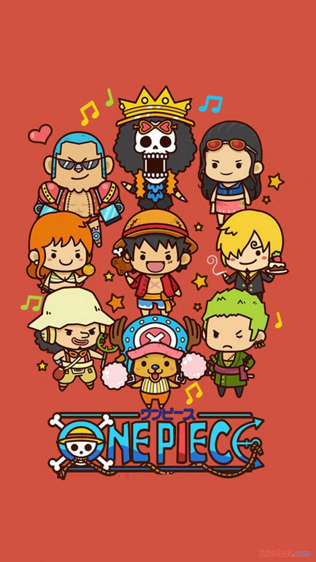 One Piece Chibi Ảnh Nền