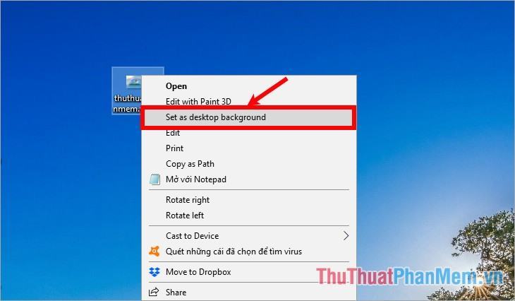 Cách thay đổi hình nền máy tính trên Windows 10 - Trung Tâm Đào Tạo Việt Á