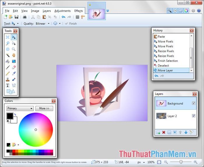 Phần mềm PAINT.NET