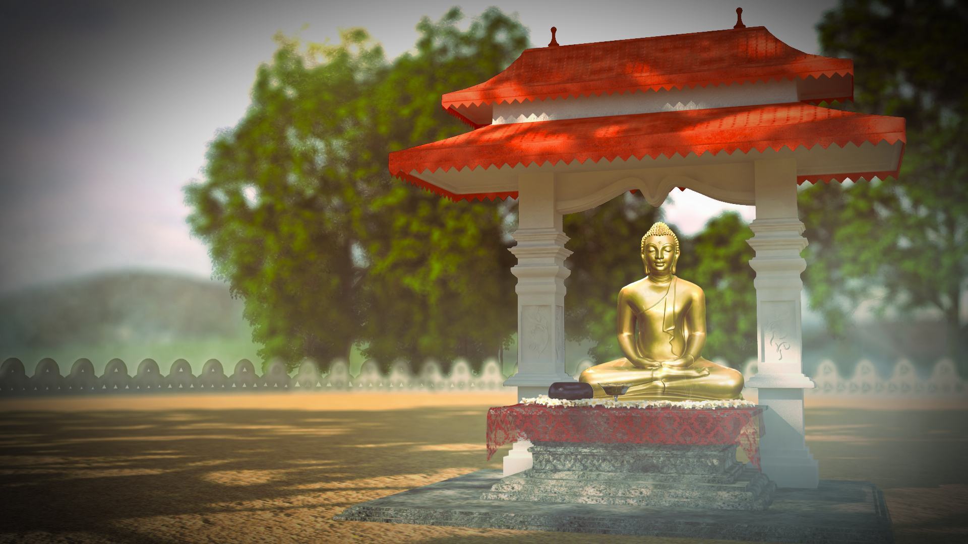 Tượng Phật 3D siêu đẹp