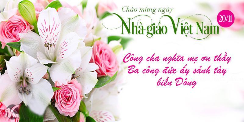 Ảnh chúc mừng ngày nhà giáo Việt Nam đẹp nhất