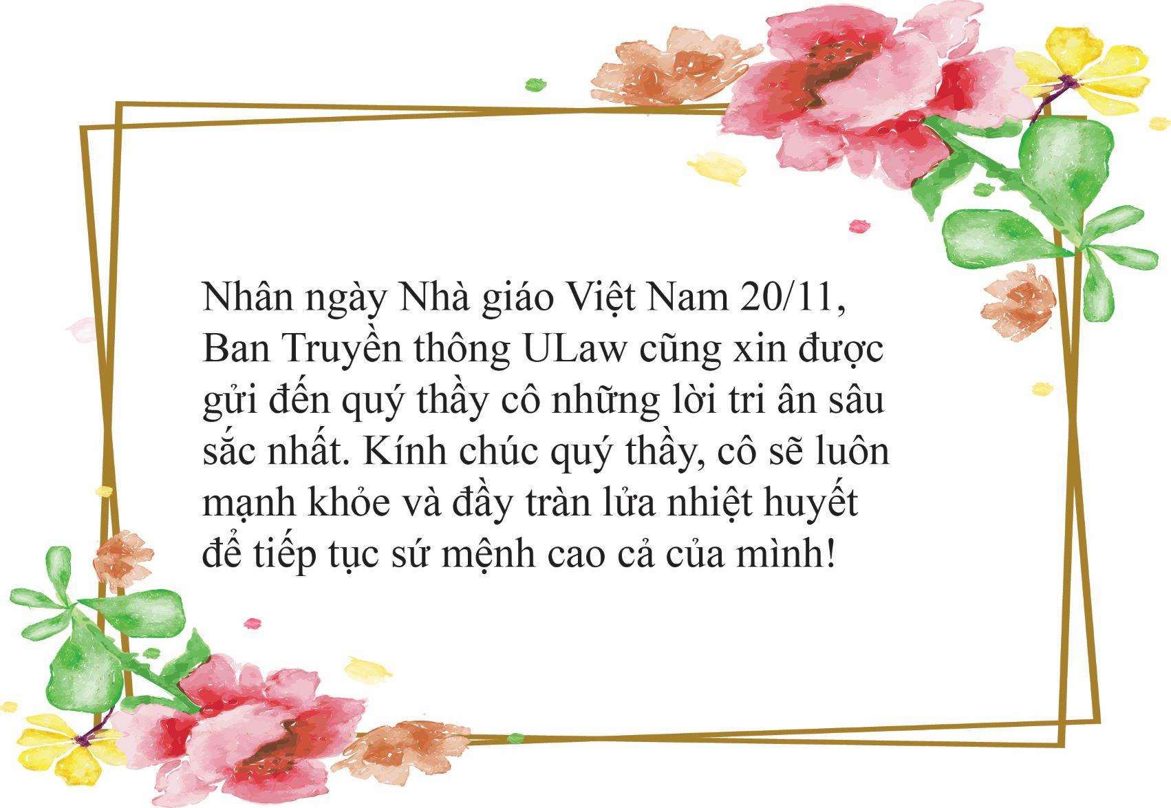 Hình ảnh chúc mừng ngày nhà giáo Việt Nam ý nghĩa