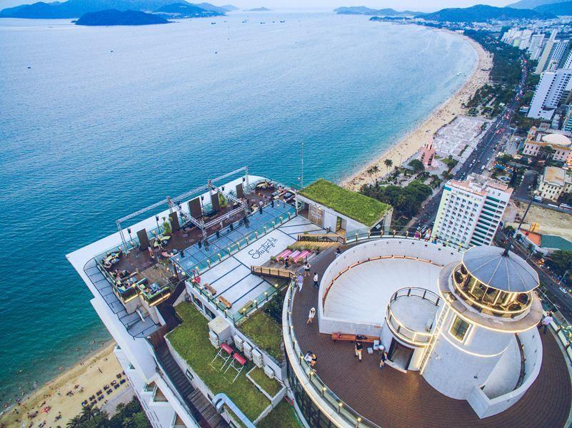 Ảnh đẹp Nha Trang nhìn từ hồ