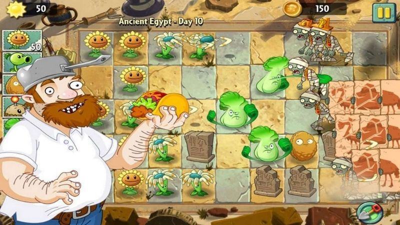 Bối cảnh game Hoa quả nổi giận 2