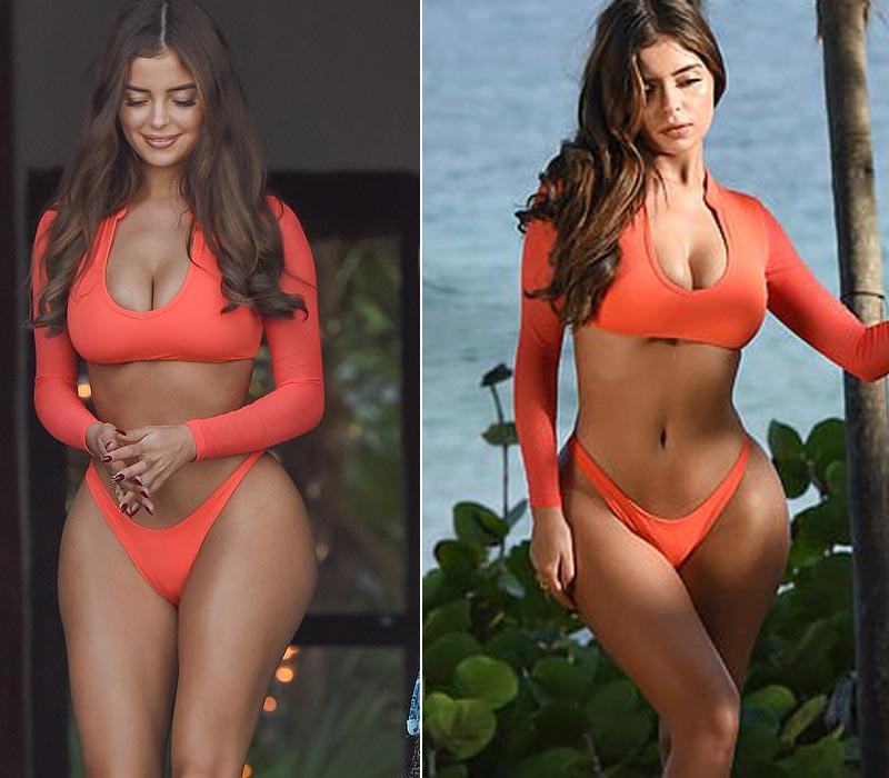 Demi Rose với bikini cực nóng bỏng