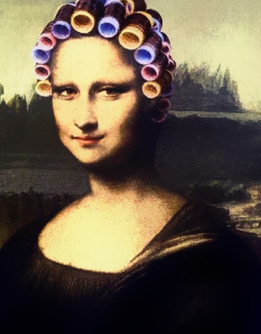Mona Lisa siêu dễ thương