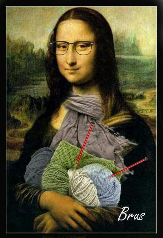 Ảnh Mona Lisa ngộ nghĩnh