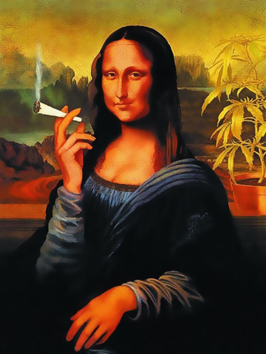 Mona Lisa dễ thương và mát mẻ