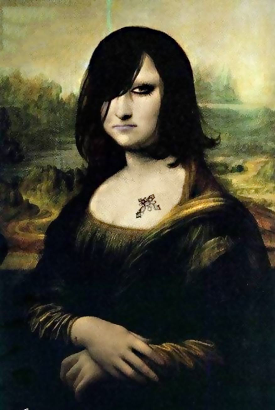 Ảnh Mona Lisa cực ngộ nghĩnh