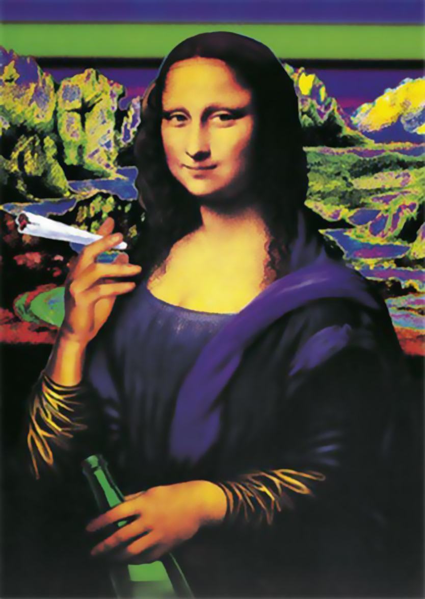Ảnh Mona Lisa ngộ nghĩnh và dễ thương