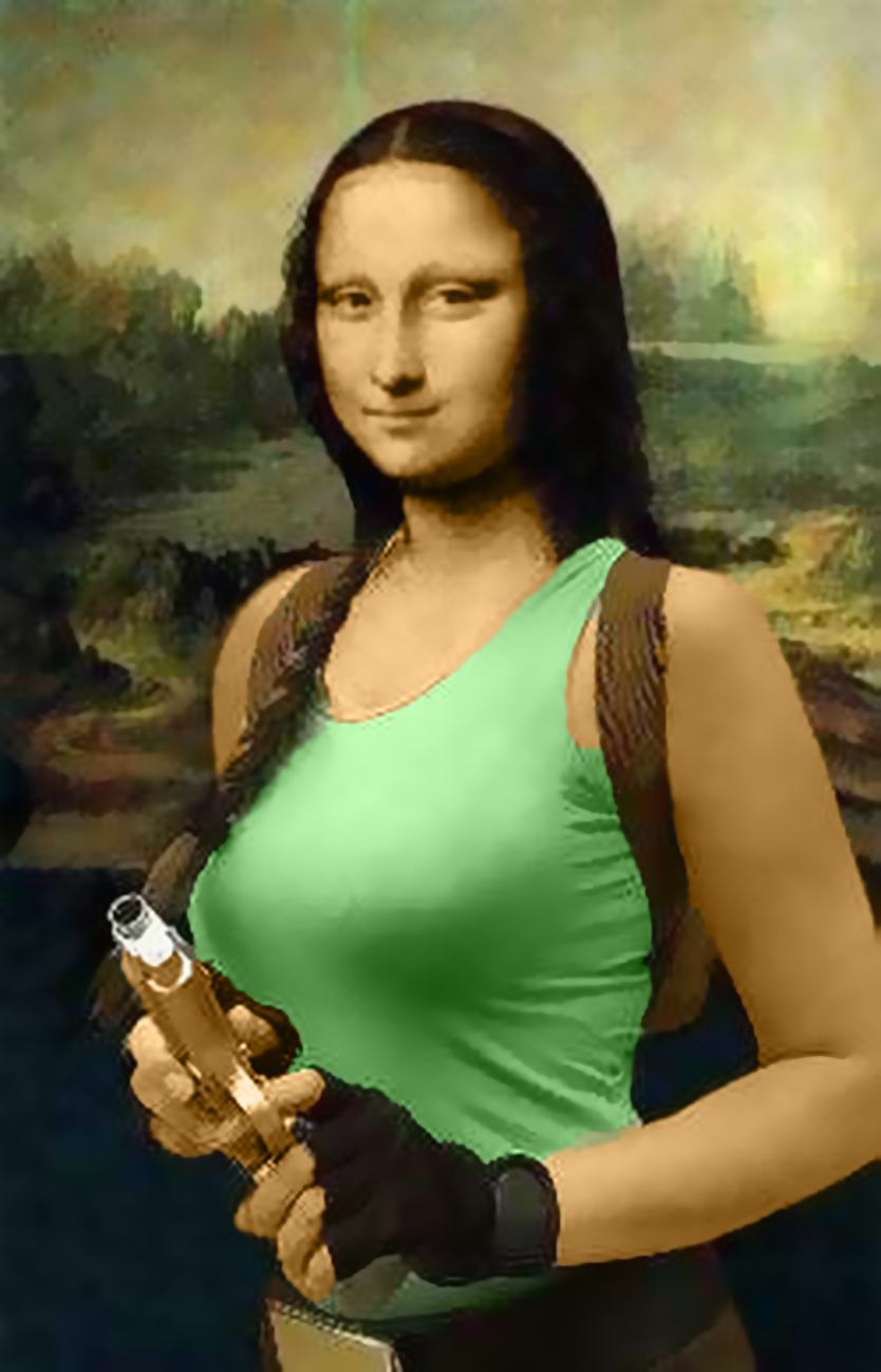 Hình ảnh Mona Lisa hài hước nhất