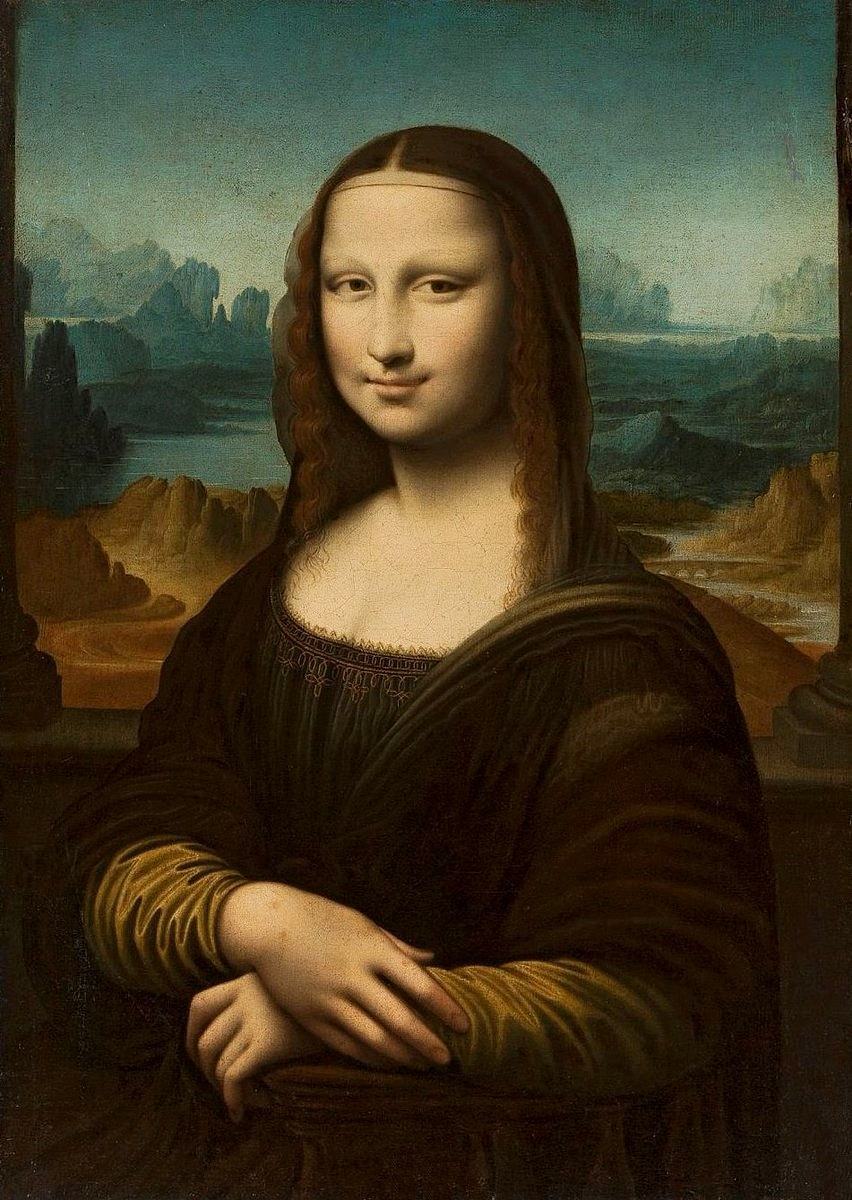 Hình ảnh nàng Mona Lisa ấn tượng và ngộ nghĩnh