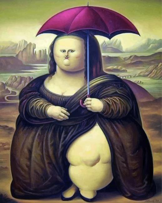 Hình ảnh hài hước về nàng Mona Lisa đẹp nhất