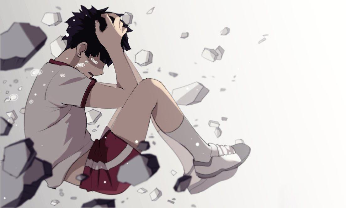 Hình ảnh của những nhân vật anime đang khóc thầm trong vẻ đẹp tuyệt vời
