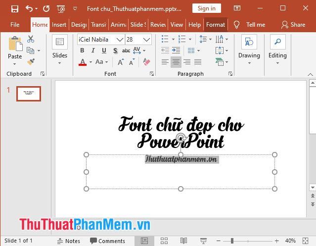 PowerPoint là một công cụ làm slide quen thuộc với những người làm văn phòng. Để tạo sự ấn tượng và thu hút sự chú ý của khán giả, font chữ là một yếu tố quan trọng. Hãy khám phá danh sách những font chữ PowerPoint đẹp nhất để sáng tạo một bài thuyết trình thông minh và chuyên nghiệp.