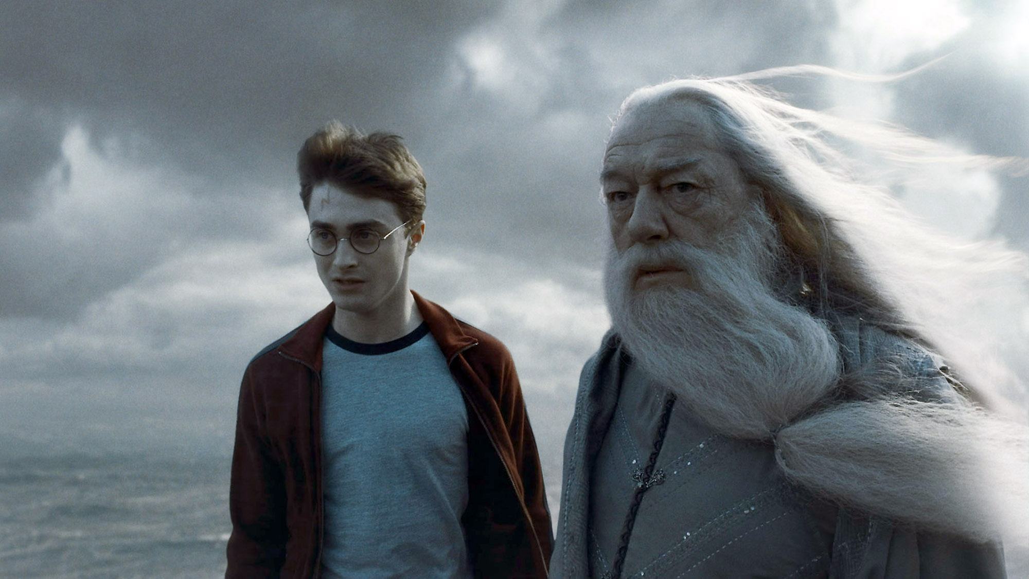 Hình ảnh Harry Potter và cụ Dumbledore
