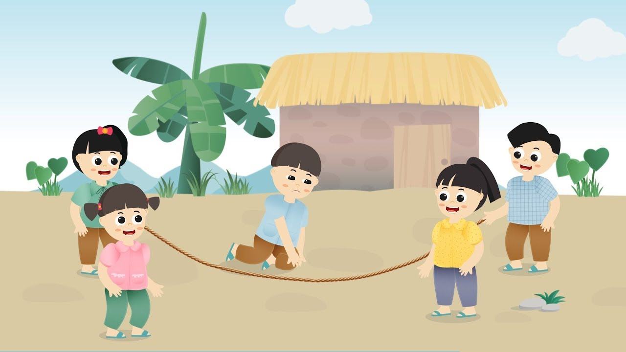 Hình ảnh trò chơi dân gian Việt Nam nhảy dây