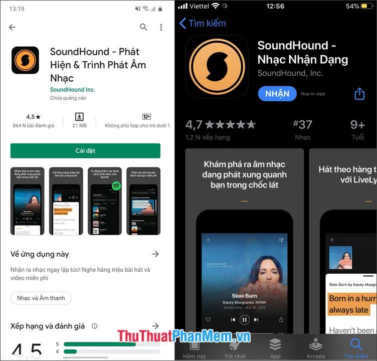 Tải xuống ứng dụng SoundHound