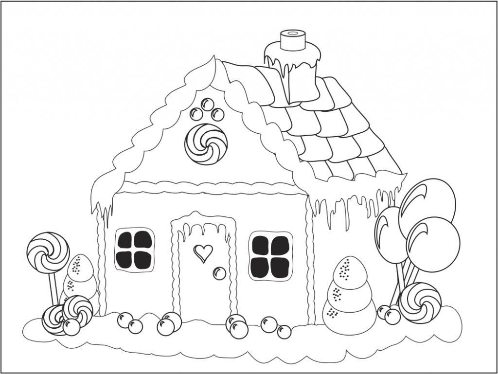 House coloring book