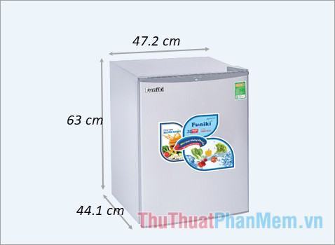 Tủ lạnh mini Funiki FR-71CD dung tích 70 lít