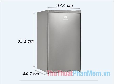 Tủ lạnh mini Electrolux 92 lít size EUM0900SA