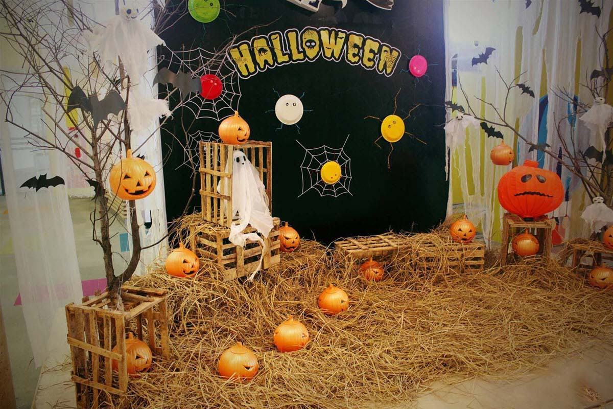 Trang trí tiệc halloween đẹp và ấn tượng