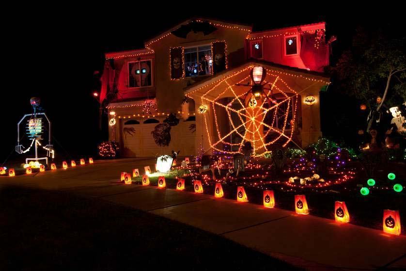 Trang trí nhà halloween độc đáo, ấn tượng