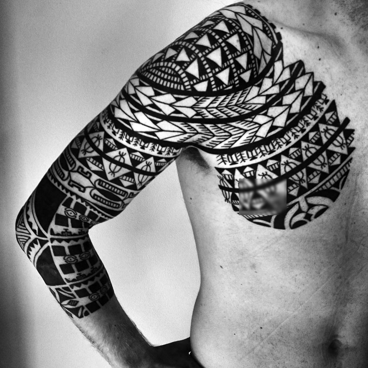 Hình xăm Maori đẹp và ấn tượng nhất trên cánh tay
