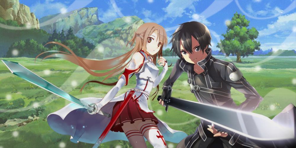 Hình ảnh Kirito và Asuna dễ thương