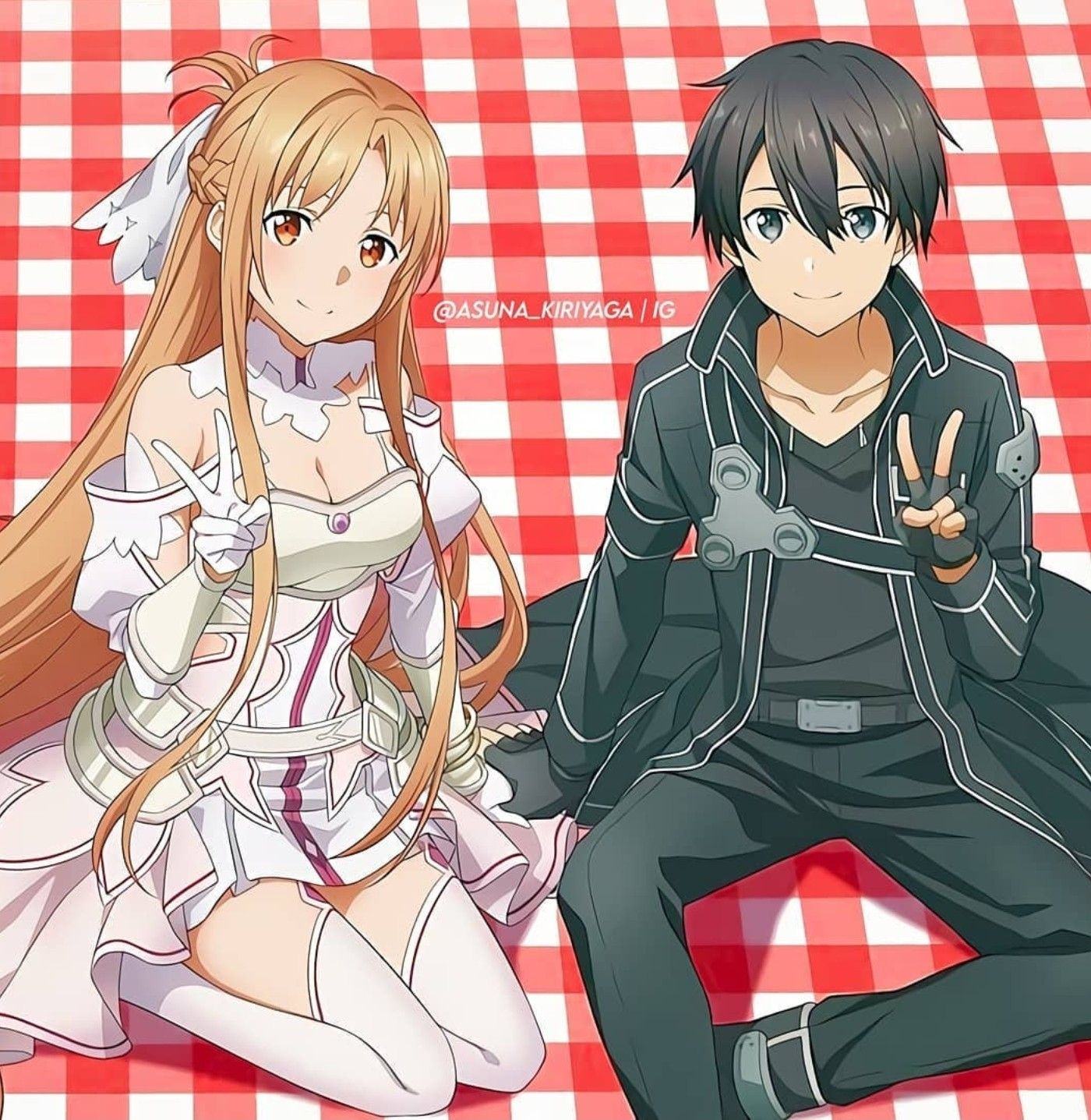 Kirito và Asuna thật đáng yêu và dễ thương