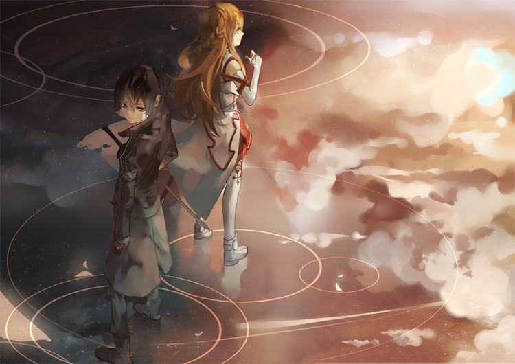 Hình ảnh Kirito và Asuna dễ thương và lãng mạn